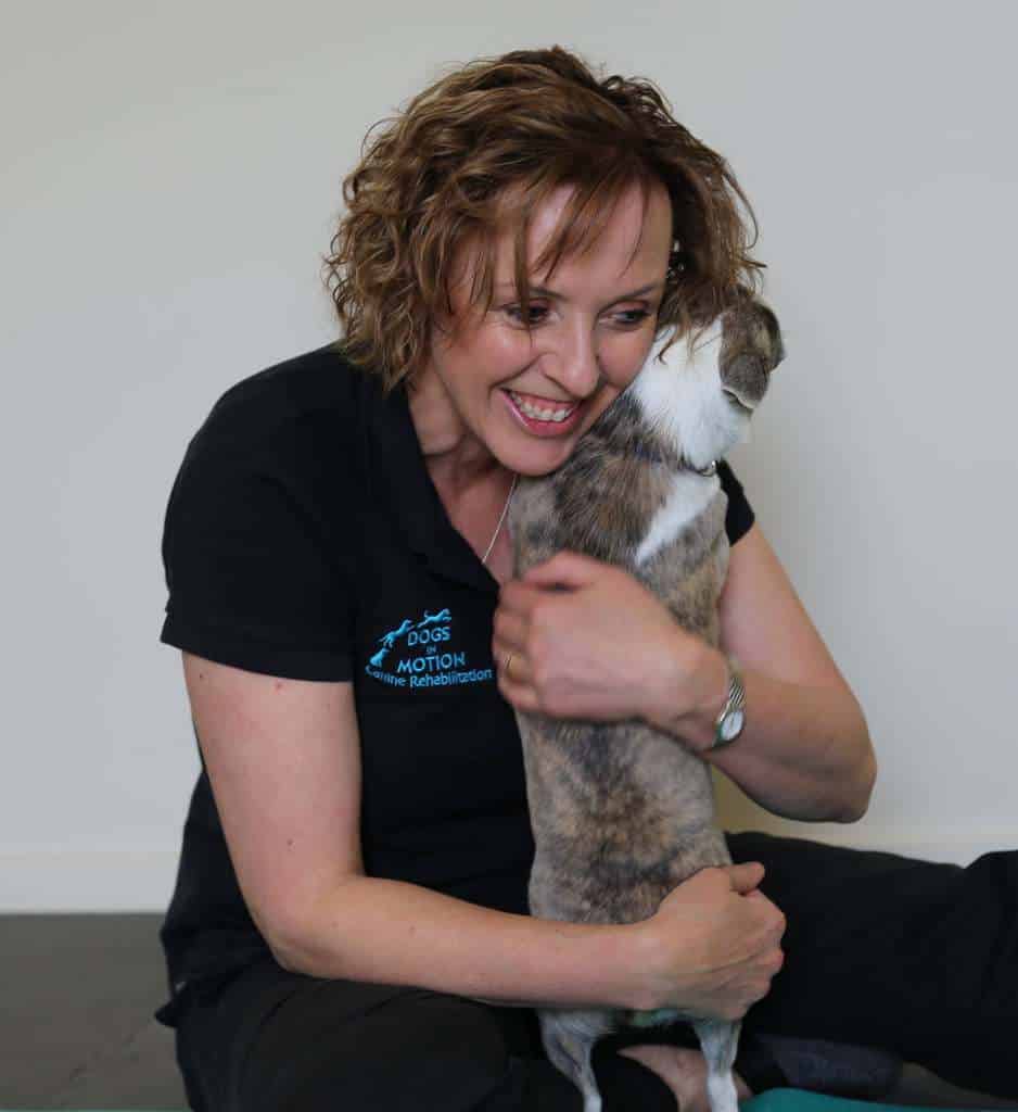 Michelle Monk Being Hugged By Puppy Michelle Monk Being Hugged By Puppy