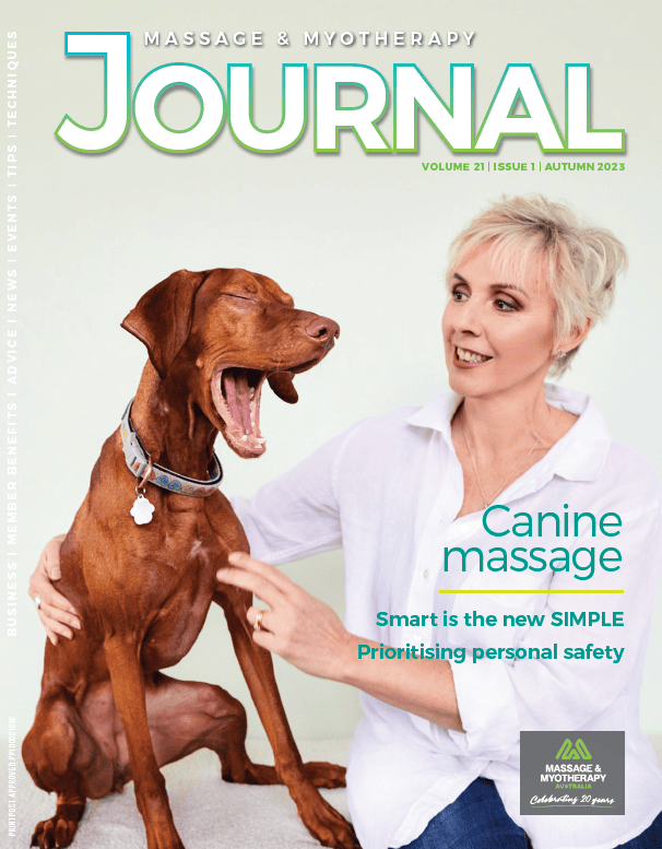 Massage Magazine Front Cover Massage Magazine Front Cover